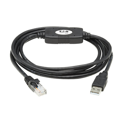 Tripp Lite U009-006-RJ45-X USB-A to RJ45 Rollover Console Cable (M/M) - Cisco Compatible, 250 Kbps, 6 ft. (1.83 m), Black