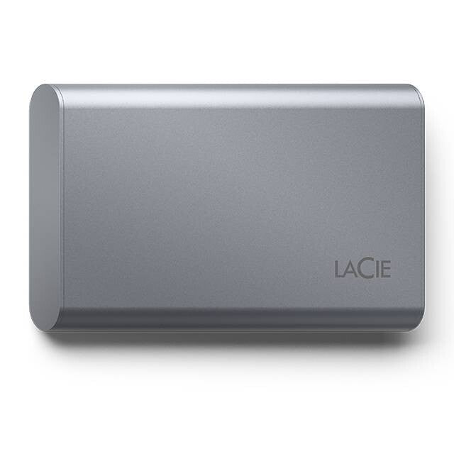 LaCie Mobile SSD Secure Thunderbolt technology 2 TB USB Type-C 3.2 Gen 2 (3.1 Gen 2) Grey