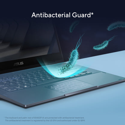 ASUS ExpertBook B3 Flip B3402FV-EC715X Intel Core 7 150U Hybrid (2-in-1) 35.6 cm (14") Touchscreen Full HD 16 GB DDR4-SDRAM 512 GB SSD Wi-Fi 6E (802.11ax) Windows 11 Pro Black QWERTY UK English
