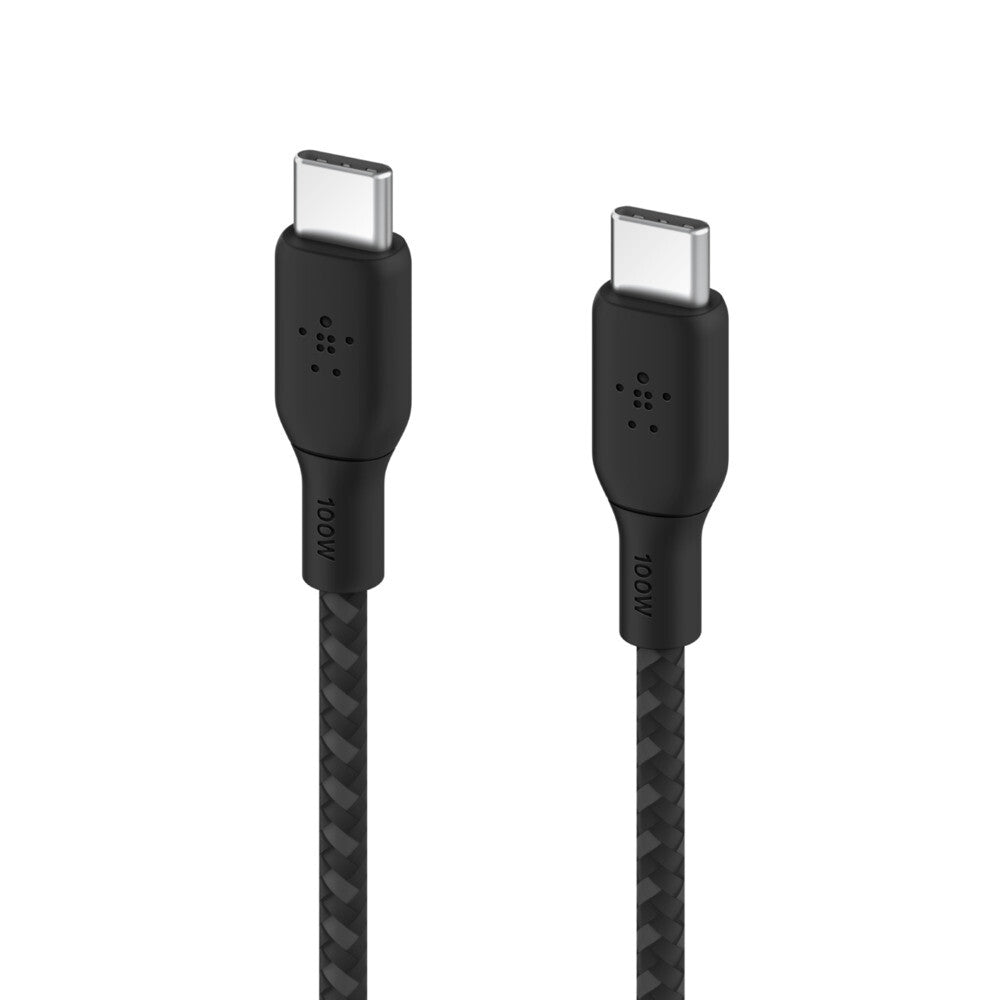 Belkin CAB014bt3MBK USB cable USB 2.0 3 m USB C 0.48 Gbit/s 100 W Black