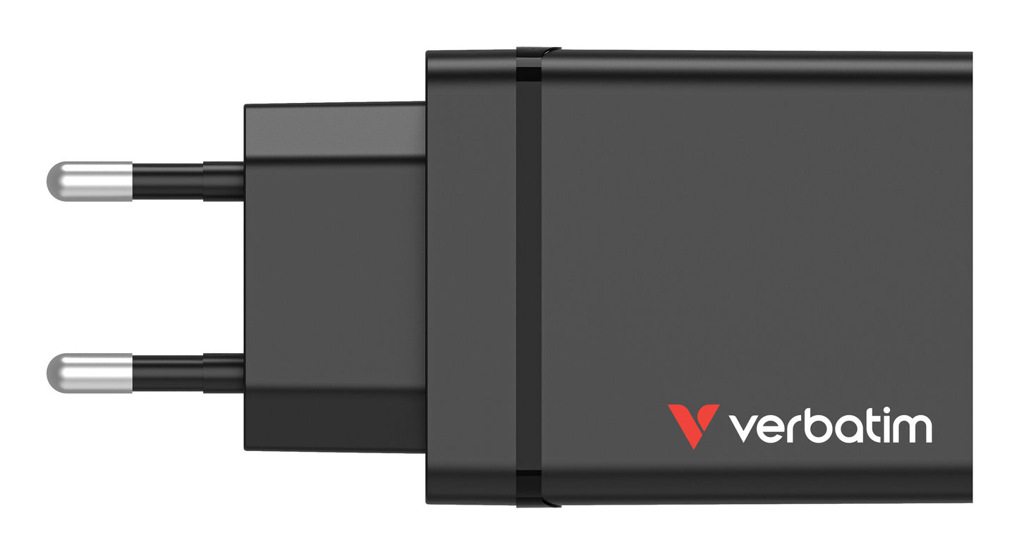Verbatim 49700 mobile device charger Universal Black AC Fast charging Indoor