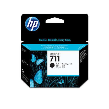 HP 711 80-ml Black DesignJet Ink Cartridge