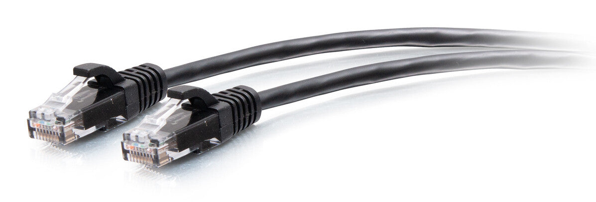 C2G 6ft (1.8m) Cat6a Snagless Unshielded (UTP) Slim Ethernet Patch Cable - Black
