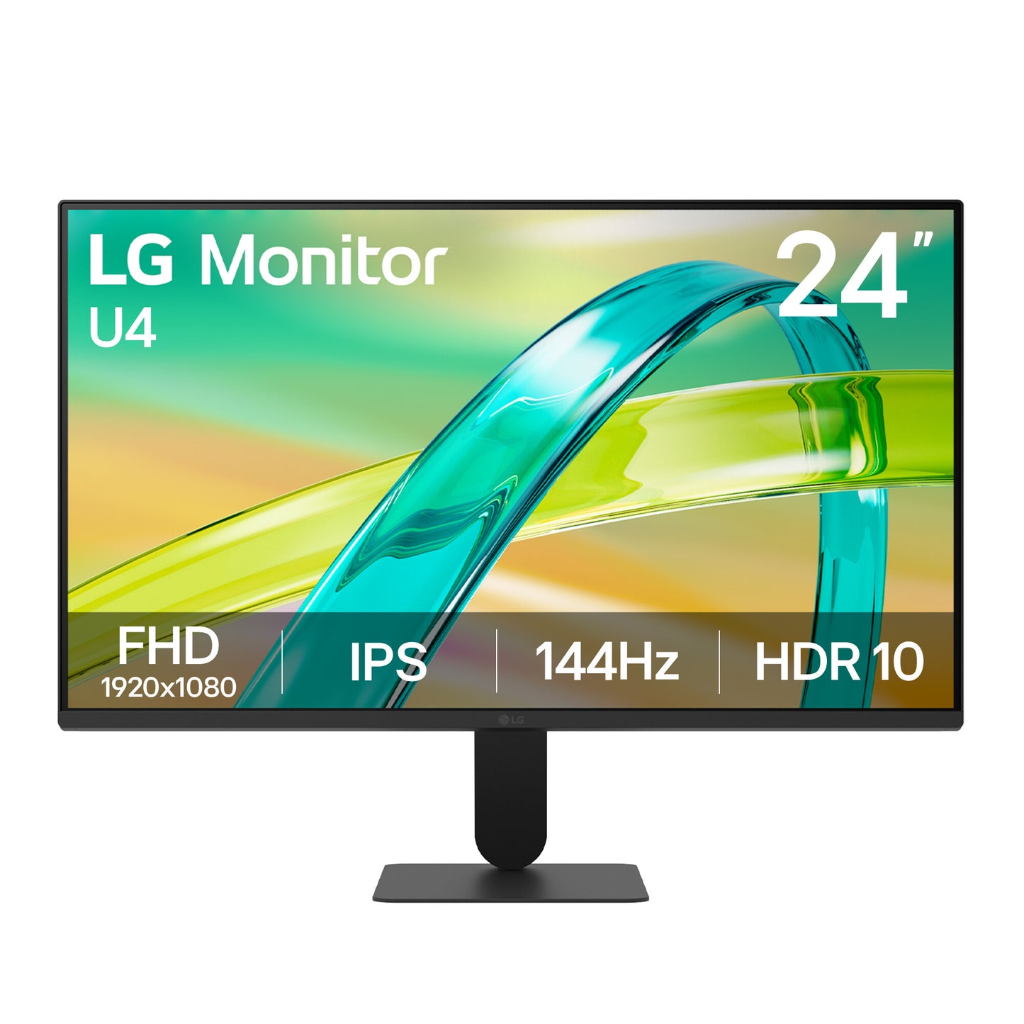 LG Monitor U4 24U411B-B 24-inch IPS Full HD 144Hz Monitor