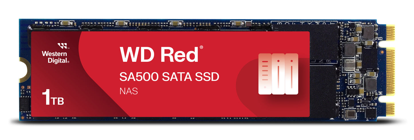 Western Digital Red WD ™ SA500 SATA SSD M.2 2280 POWERED BY SANDISK 1 TB