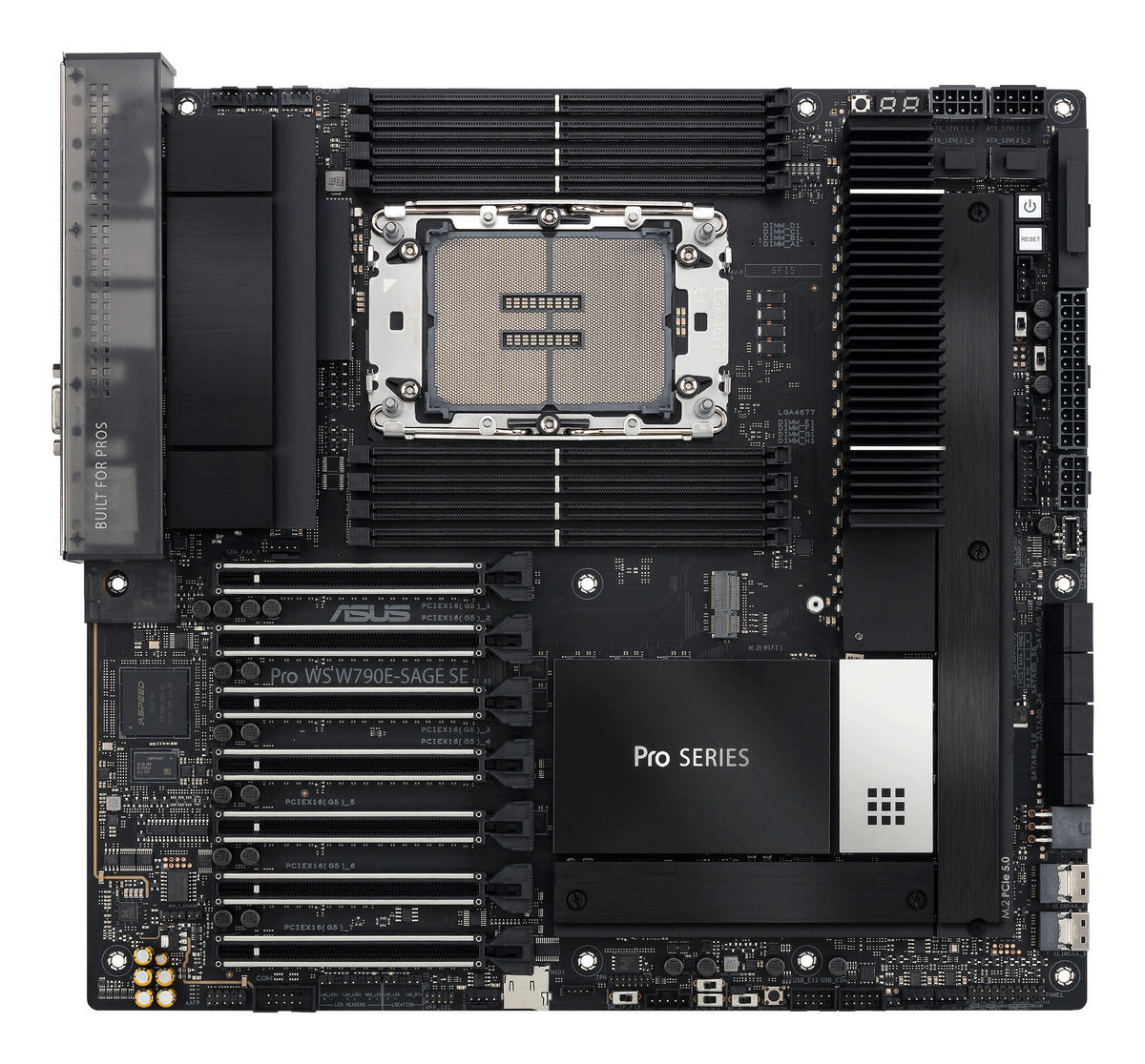 ASUS PRO WS W790E-SAGE SE Intel W790 LGA 4677 (Socket E) EEB
