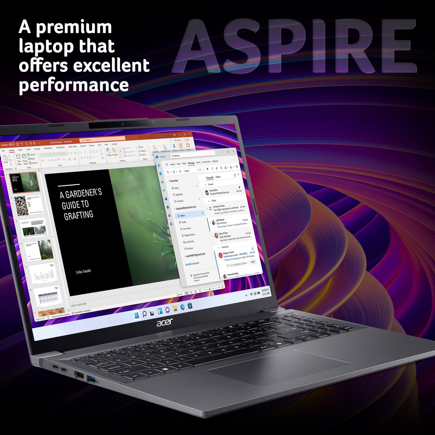 Acer Aspire 16 A16-71M - Intel Core Ultra 5 125H, 16GB, 512GB SSD, " WUXGA+ OLED, Windows 11 Notebook