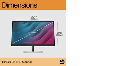 HP E24 G5 FHD PVC Free Monitor