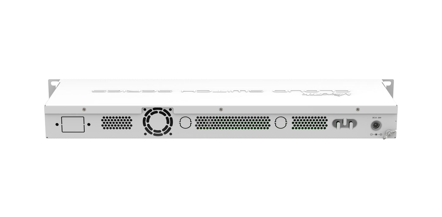 Mikrotik CSS326-24G-2S+RM network switch Managed Gigabit Ethernet (10/100/1000) Power over Ethernet (PoE) 1U White