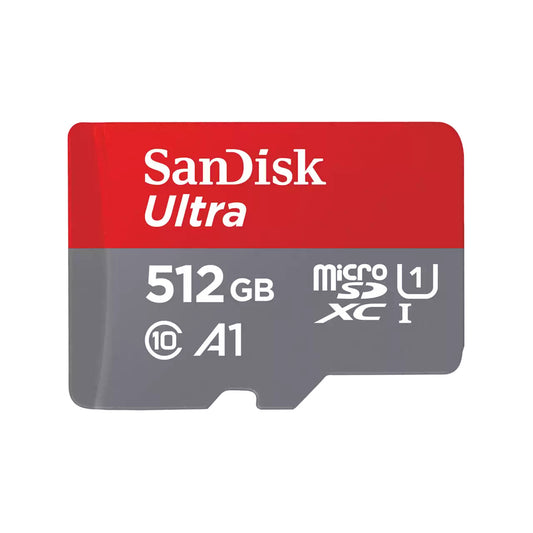 SanDisk Ultra 512GB MicroSDXC UHS-I Class 10 memory card
