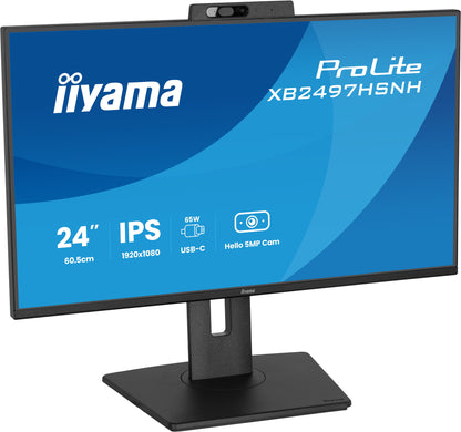 iiyama ProLite XB2497HSNH-B1 computer monitor 60.5 cm (23.8") 1920 x 1080 pixels Full HD LED Black