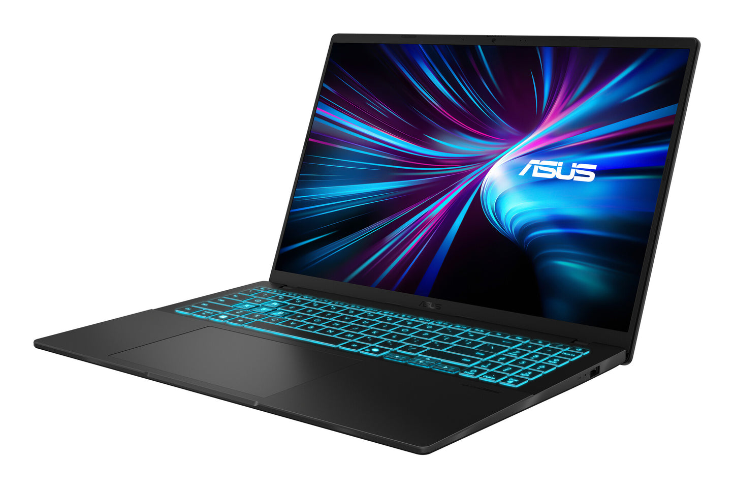 ASUS V16 V3607VM-TK148W Intel Core 7 240H Laptop 40.6 cm (16") WUXGA 16 GB DDR5-SDRAM 1 TB SSD NVIDIA GeForce RTX 5060 Wi-Fi 6 (802.11ax) Windows 11 Home Black