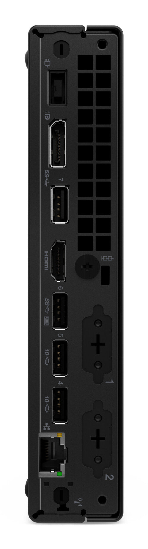 Lenovo ThinkCentre M70q Gen 6 Intel Core Ultra 5 225T 16 GB DDR5-SDRAM 512 GB SSD Windows 11 Pro Mini PC Black