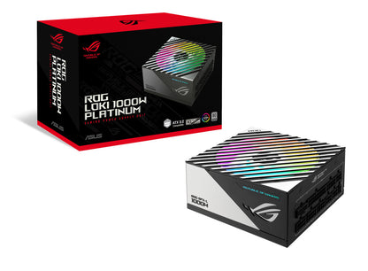 ASUS ROG Loki SFX-L 1000W Platinum power supply unit 24-pin ATX Black, Silver