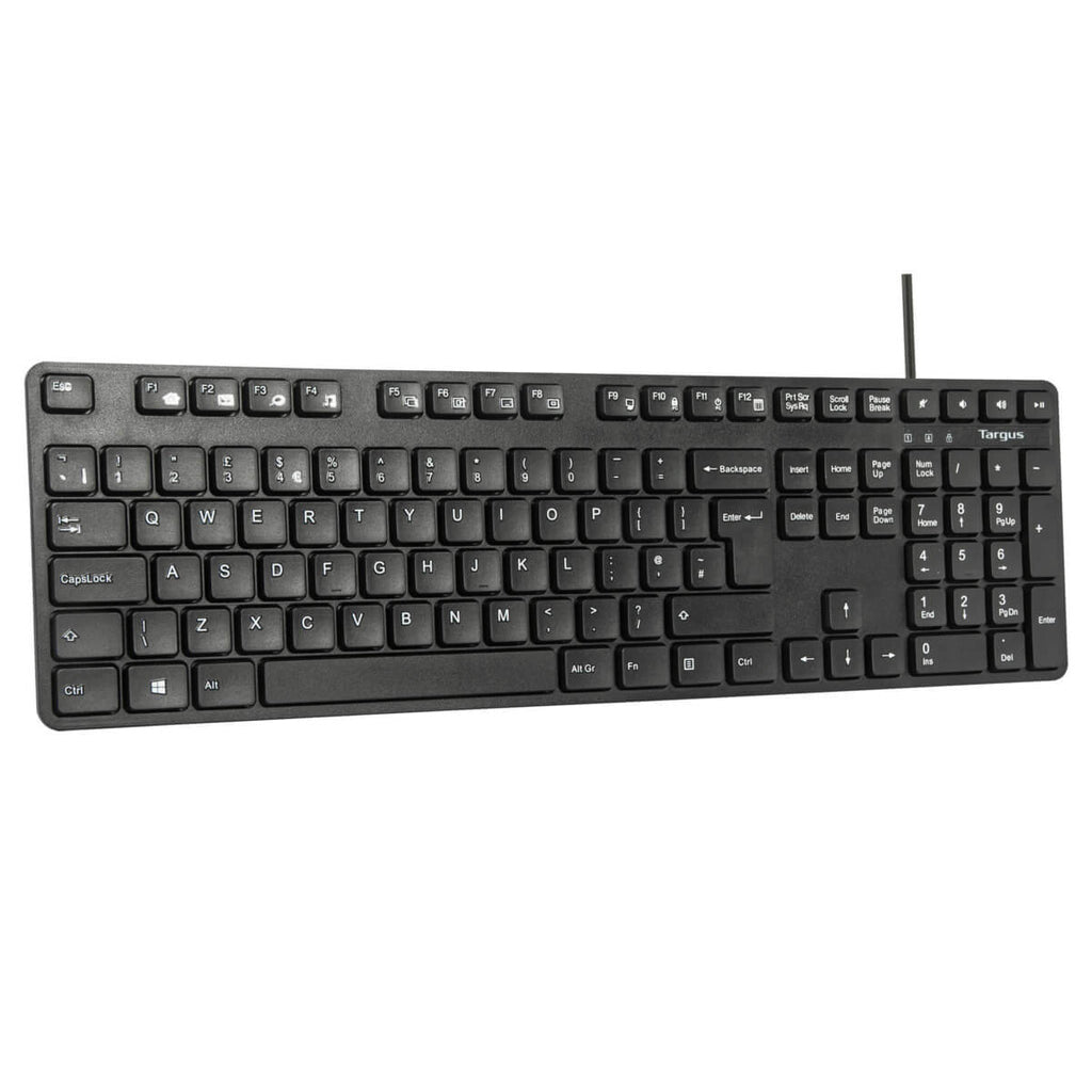 Targus AKM622UK keyboard Mouse included Universal USB QWERTY UK English Black