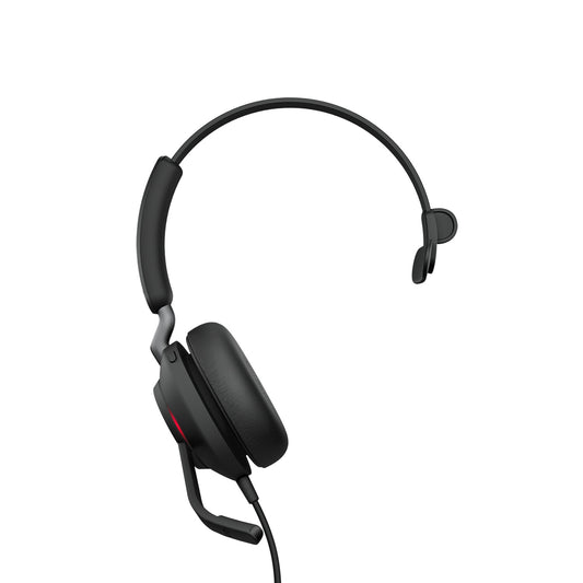 Jabra Evolve2 40 SE USB-A, MS Mono headset, Head-band, Wired connection, Boom microphone, Office/Call center