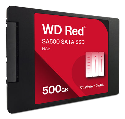 Western Digital Red WD ™ SA500 SATA SSD 2,5"/7 mm POWERED BY SANDISK 500 GB