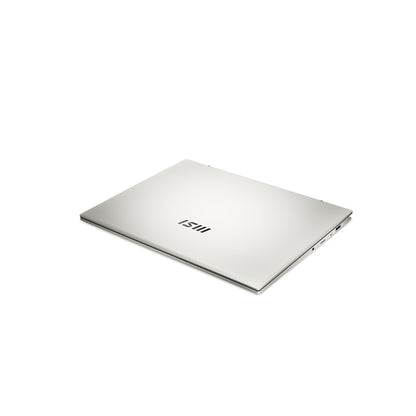 MSI Prestige 14 Evo B13M-244UK Intel® Core™ i5 i5-13500H Laptop 35.6 cm (14") Full HD+ 16 GB LPDDR5-SDRAM 512 GB SSD Wi-Fi 6E (802.11ax) Windows 11 Home Silver