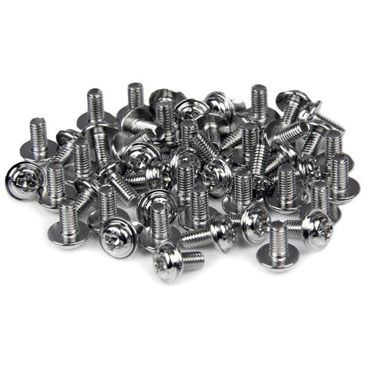 StarTech.com PC Mounting Computer Screws M3 x 1/4in Long Standoff - 50 Pack - TAA