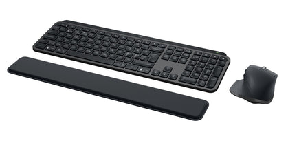 Logitech 920-010931 keyboard Mouse included Office RF Wireless + Bluetooth QWERTY Nordic Graphite
