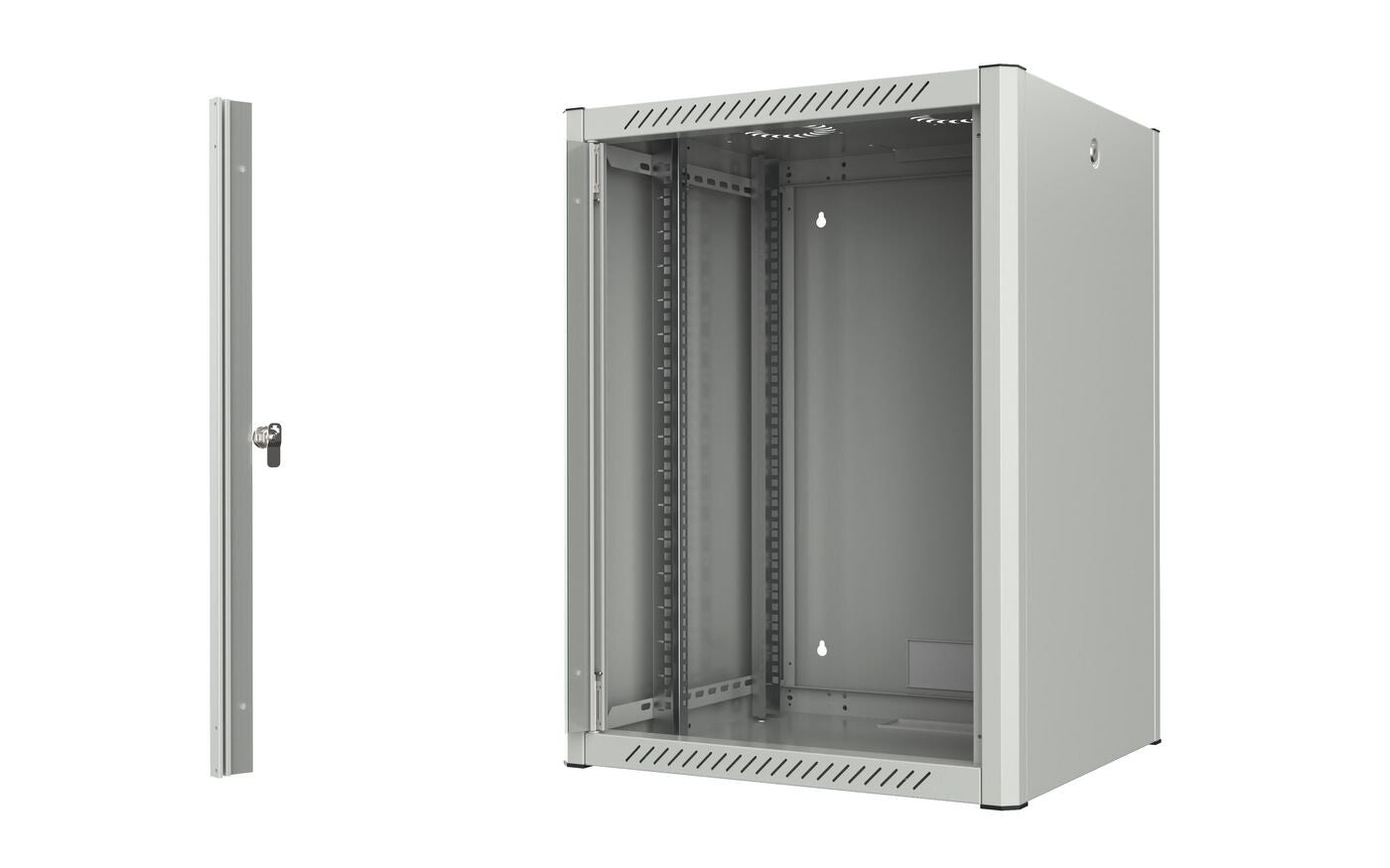 Lanview RWP16U56WH rack cabinet 16U Wall mounted rack White