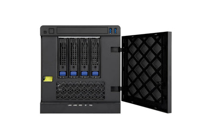 Ernitec Cube 4 Bay Workstation - Intel Ultra 5 225, 16GB, 500GB NVMe, 1x2.5GbE, 1x1GbE, Wifi 6E, 315W, Win11 Pro DDR5-SDRAM Windows 11 Pro