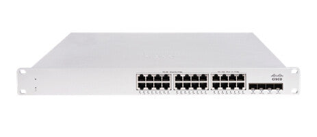Cisco Meraki MS150-24T-4X network switch Managed L2/L3 Gigabit Ethernet (10/100/1000) Power over Ethernet (PoE) 1U Grey