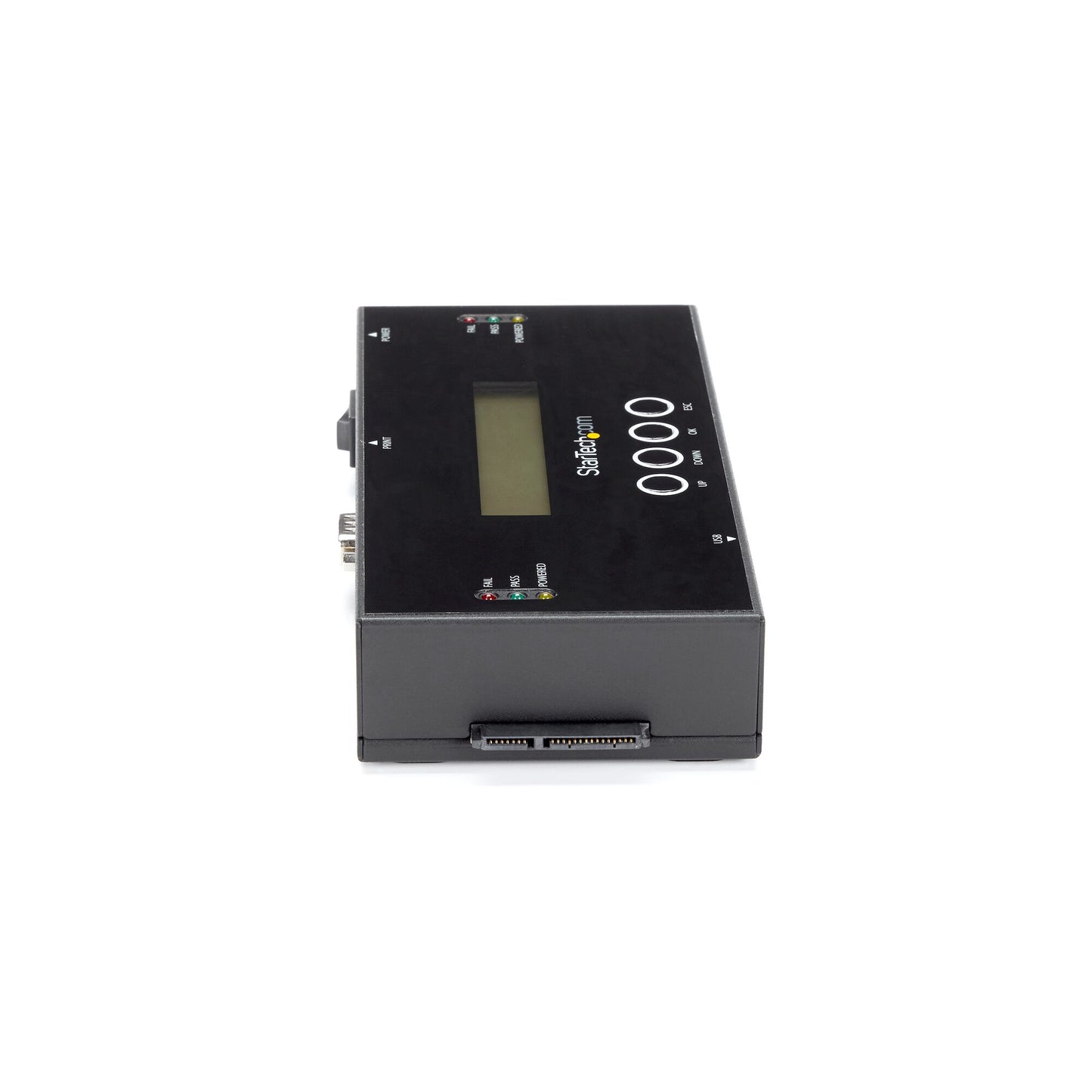 StarTech.com 1:1 Standalone Hard Drive Duplicator and Eraser, SAS and SATA HDD/SSD Cloner/Copier, Hard Drive Duplicator and Sanitizer, LCD Display, TAA Compliant