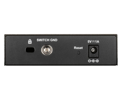 D-Link DGS-1100-05V2/E network switch Managed L2 Gigabit Ethernet (10/100/1000) Black
