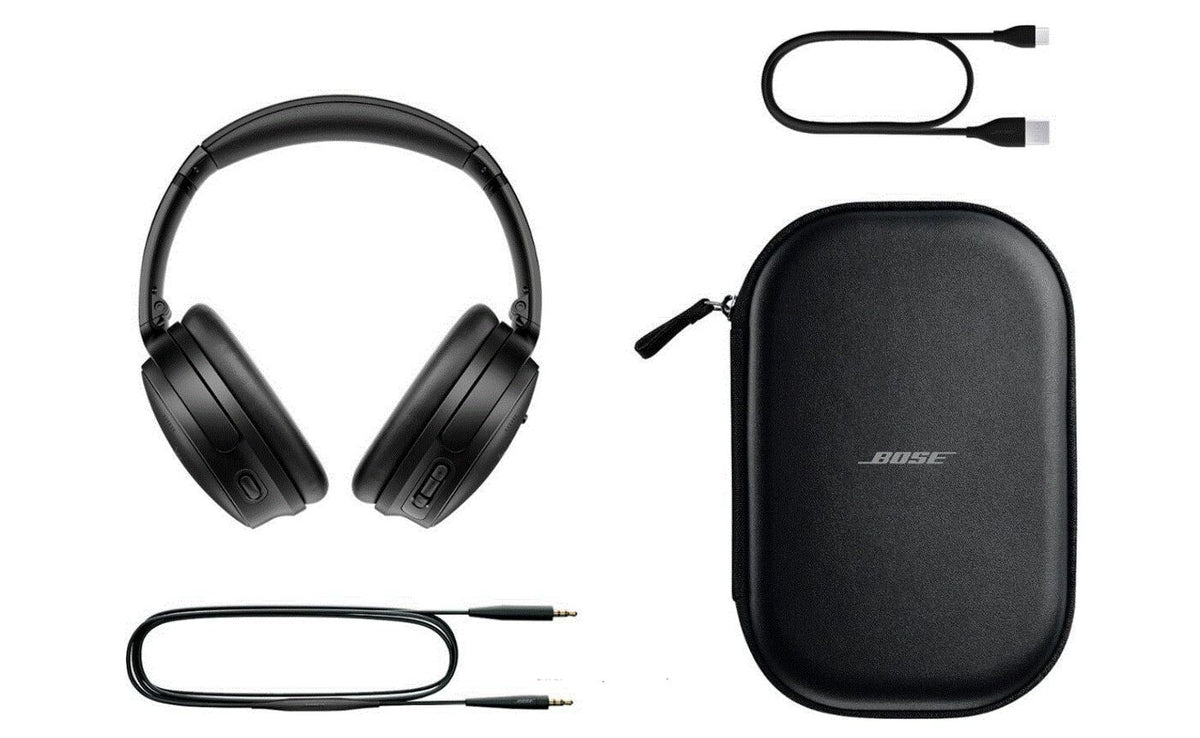 Bose QuietComfort Headset Wired & Wireless Head-band Music/Everyday Bluetooth Black
