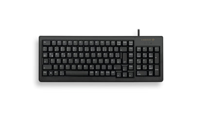 CHERRY XS G84-5200 COMPACT KEYBOARD, Corded, USB/PS2, Black, (QWERTY - UK)