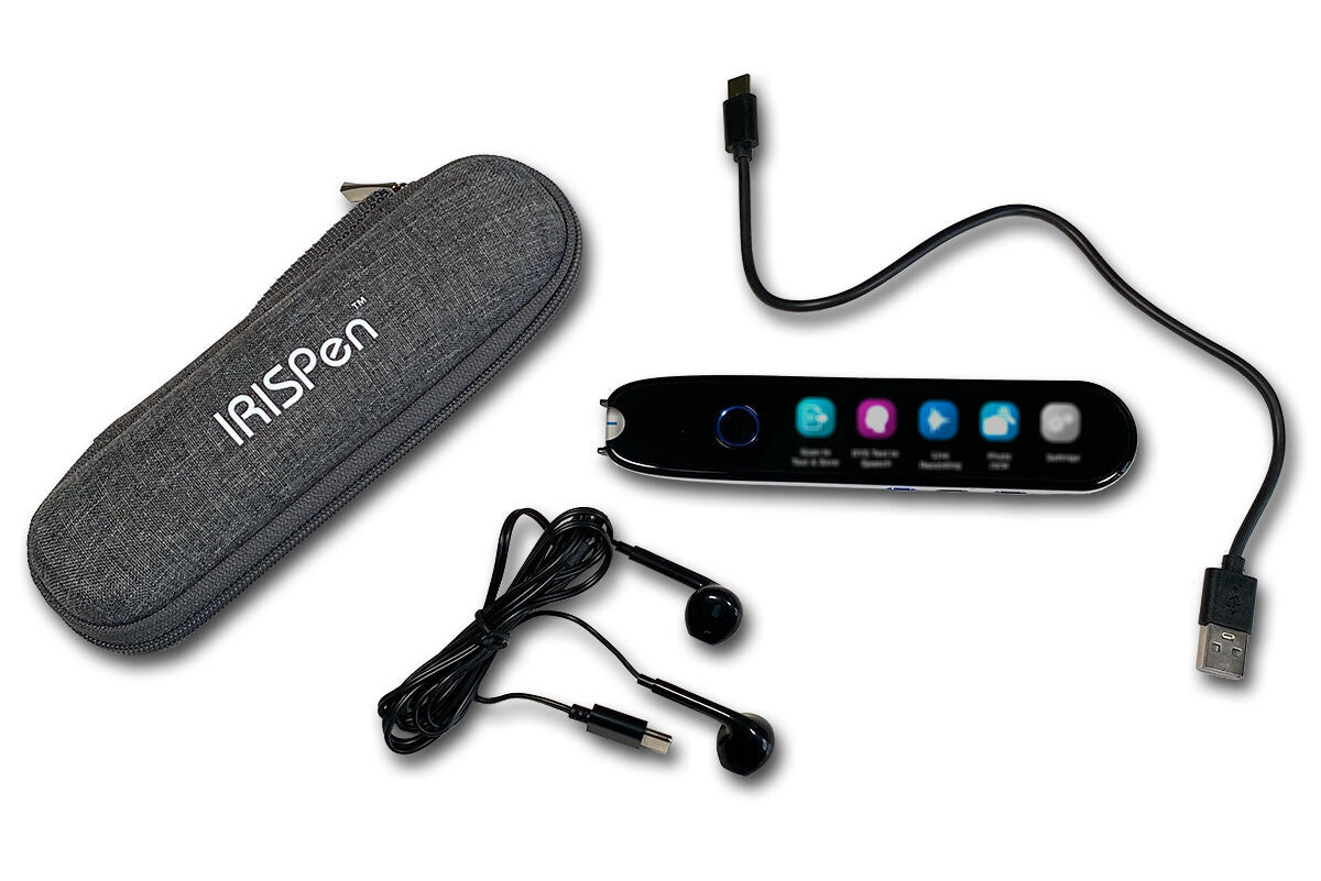 I.R.I.S. IRISPen Reader 8 Pen scanner Black, White