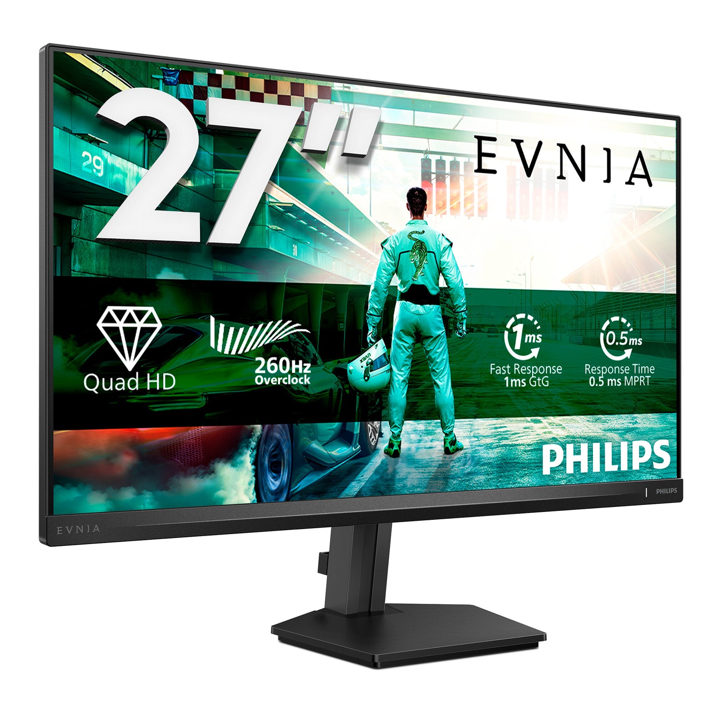 Philips Evnia 3000 27M2N3500PF/00 computer monitor 68.6 cm (27") 2560 x 1440 pixels Quad HD LCD Black