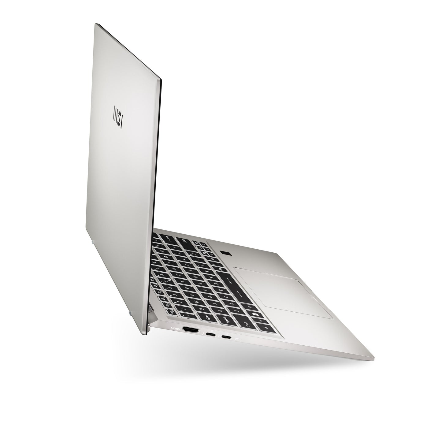 MSI Prestige 14 Evo B13M-244UK Intel® Core™ i5 i5-13500H Laptop 35.6 cm (14") Full HD+ 16 GB LPDDR5-SDRAM 512 GB SSD Wi-Fi 6E (802.11ax) Windows 11 Home Silver