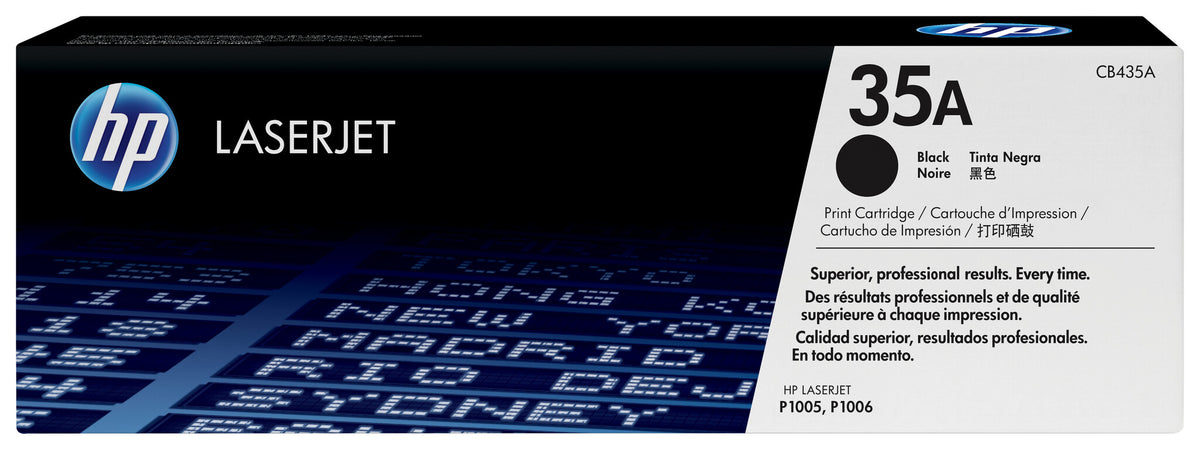 HP 35A black original LaserJet toner cartridge