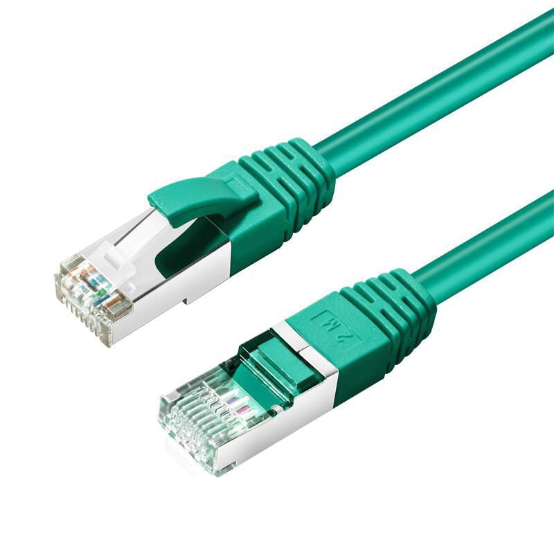 Microconnect MC-SFTP6A0025G networking cable Green 0.25 m Cat6a S/FTP (S-STP)