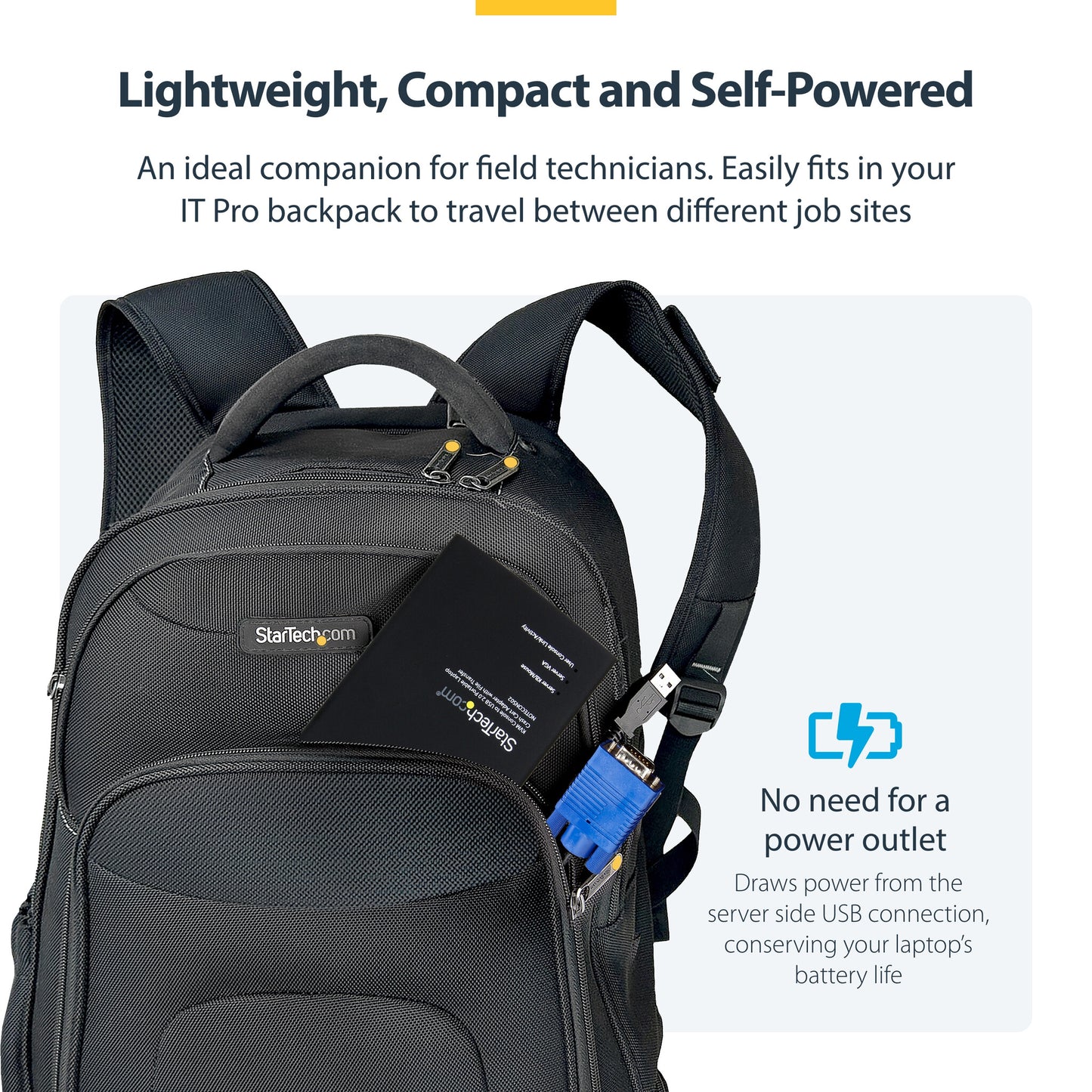 StarTech.com USB Crash Cart Adapter with File Transfer & Video Capture