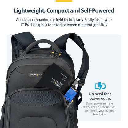 StarTech.com USB Crash Cart Adapter with File Transfer & Video Capture