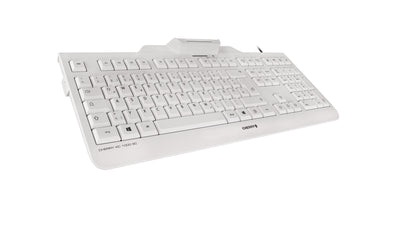 CHERRY KC 1000 SC keyboard Office USB QWERTZ German Grey