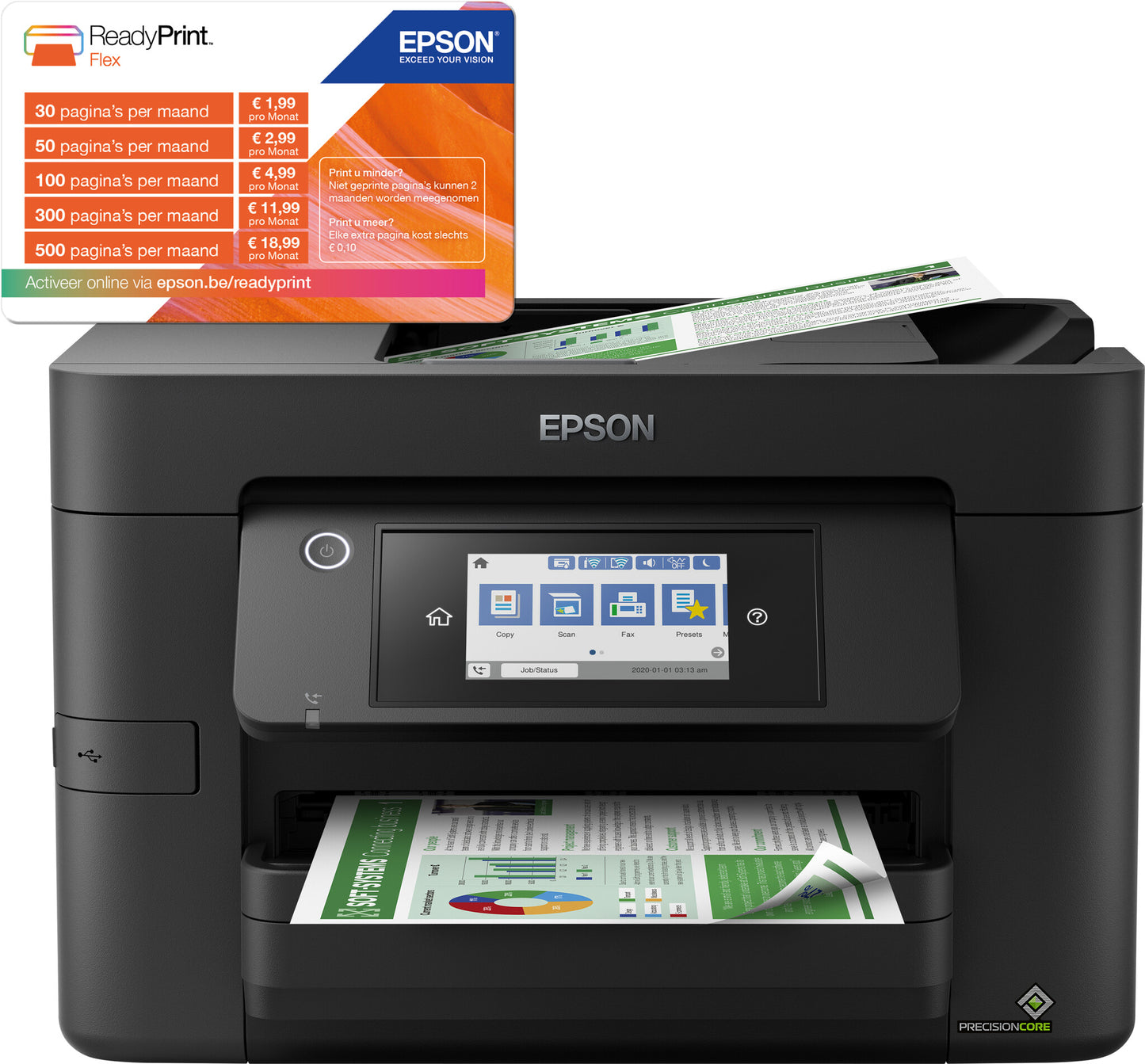 Epson WorkForce Pro WF-4820DWF Printer