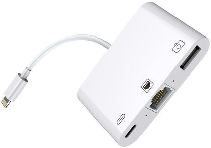 Microconnect LIGHT-HUB2 laptop dock/port replicator White