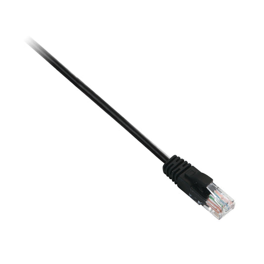 V7 Black Cat6 Unshielded (UTP) Cable RJ45 Male to RJ45 Male 10m 32.8ft