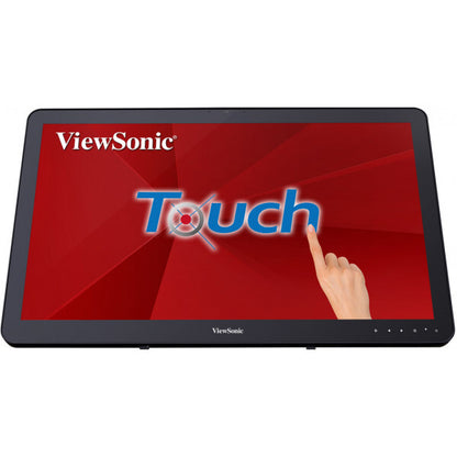 Viewsonic TD2430 computer monitor 59.9 cm (23.6") 1920 x 1080 pixels Full HD LCD Touchscreen Multi-user Black