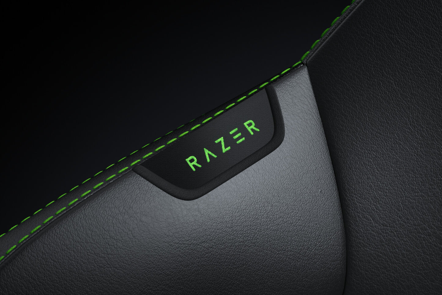Razer Iskur V2 NewGen Gaming armchair Padded seat Black, Green