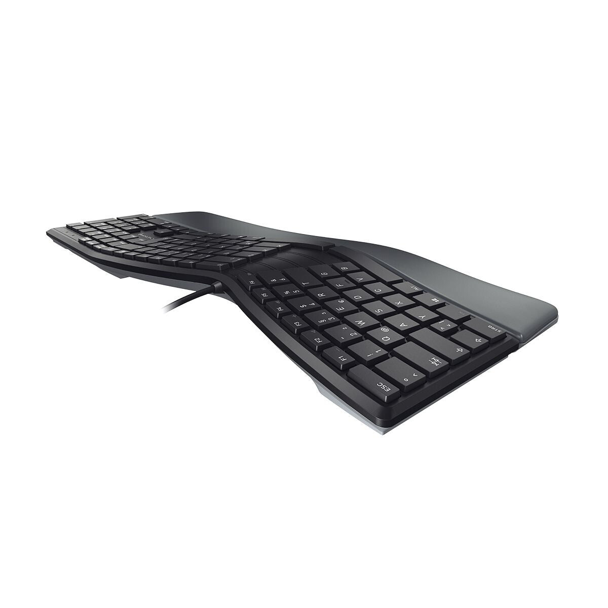 CHERRY KC 4500 ERGO keyboard Universal USB QWERTY US English Black