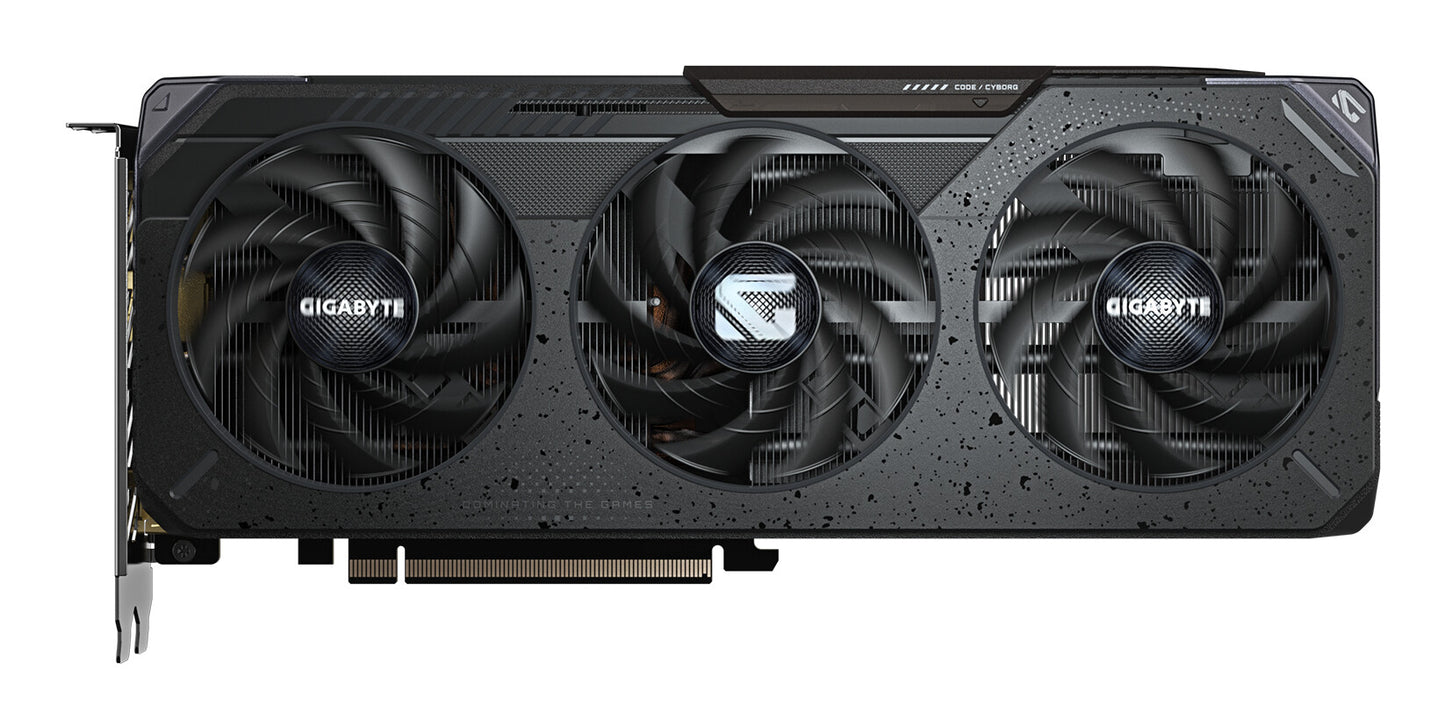 GIGABYTE Radeon RX 9060 XT GAMING OC 16G Graphics Card - 16GB GDDR6, 128bit, PCI-E 5.0, 3320 MHz Core Clock, 2 x DisplayPort, 1 x HDMI, GV-R9060XTGAMING OC-16GD