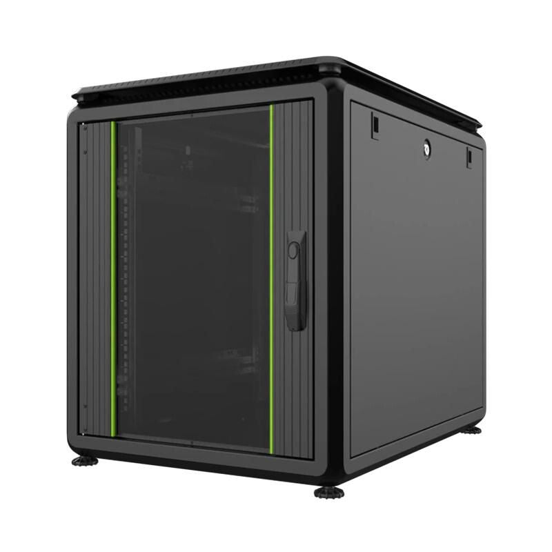 Lanview RDL12U61BL rack cabinet 12U Freestanding rack Black