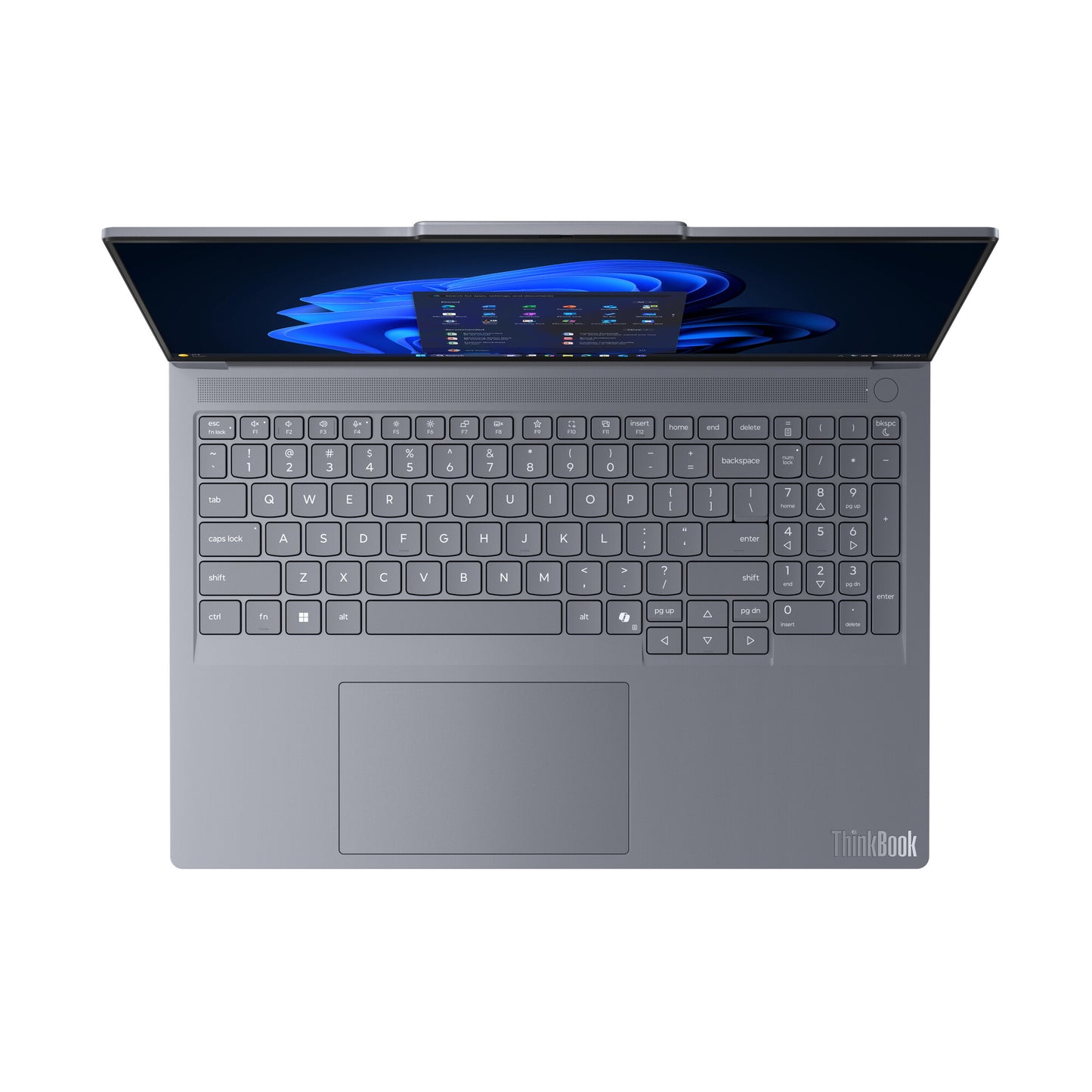 Lenovo ThinkBook 16p G6 ADR AMD Ryzen™ 9 8945HX Laptop 40.6 cm (16") WQXGA 32 GB DDR5-SDRAM 1 TB SSD NVIDIA GeForce RTX 5060 Wi-Fi 7 (802.11be) Windows 11 Pro UK English Grey