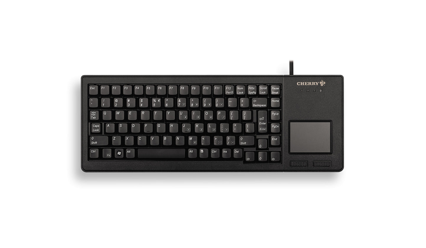 CHERRY XS Touchpad G84-5500 keyboard Office USB AZERTY French Black