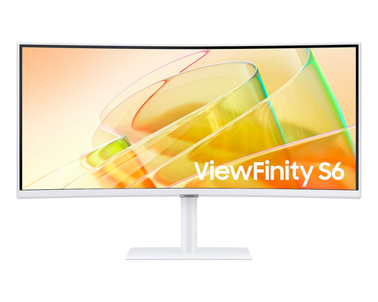 Samsung LS34C650TAU Computer Monitor 86.4 cm (34") 3440 x 1440 pixels 4K Ultra HD LED White